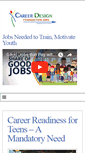 Mobile Screenshot of careerdesignfoundation.org